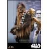 Hot toys Star Wars: Chewbacca con C-3PO desmontado MMS 1/6 - El Imperio Contraataca