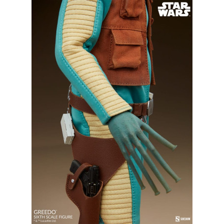 Sideshow Star Wars - GREEDO - Escoria y Villanía 1/6
