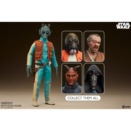 Sideshow Star Wars - GREEDO - Escoria y Villanía 1/6