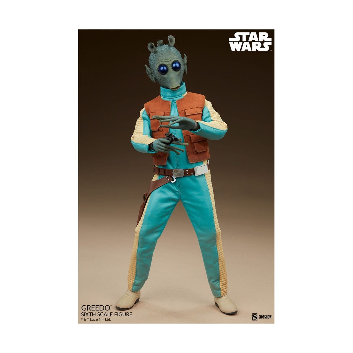 Sideshow Star Wars - GREEDO - Escoria y Villanía 1/6