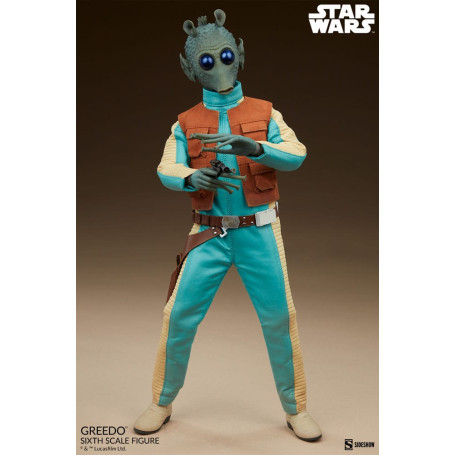 Sideshow Star Wars - GREEDO - Escoria y Villanía 1/6