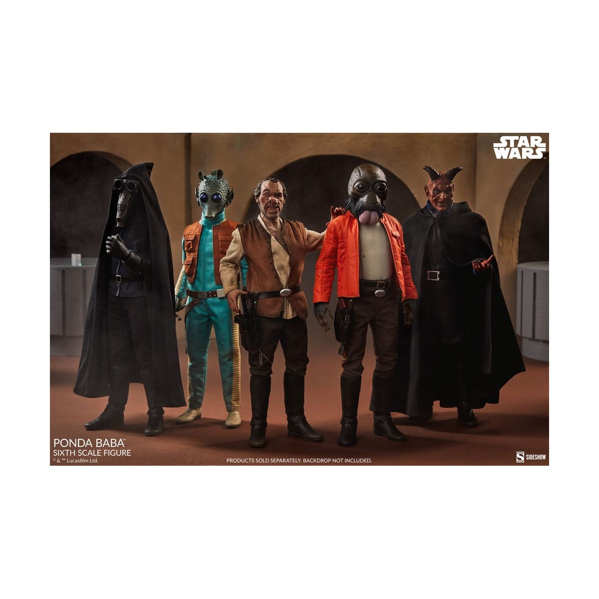 Sideshow Star Wars - PONDA BABA - Scum & Villainy 1/6