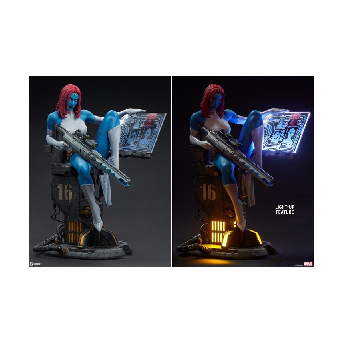 Sideshow Marvel - Mystique: Libertad y Destino Formato Premium 1/4
