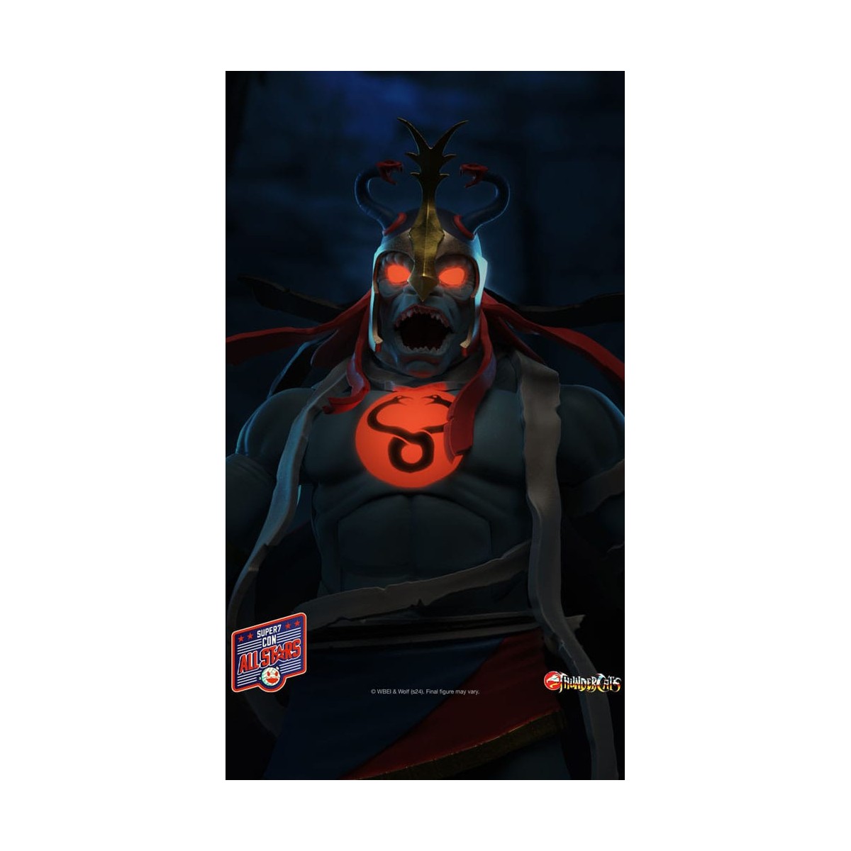 Super 7 - Thundercats - Ultimates Mumm-Ra (Ojos LED)