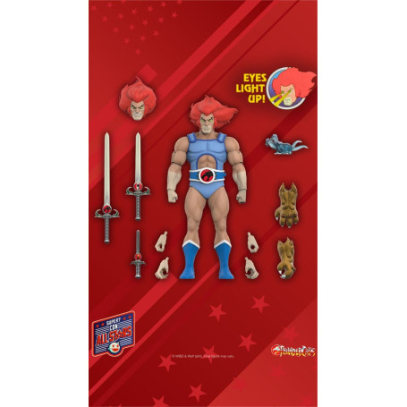 Super 7 - Thundercats - Ultimates Lion-O (Ojos LED)