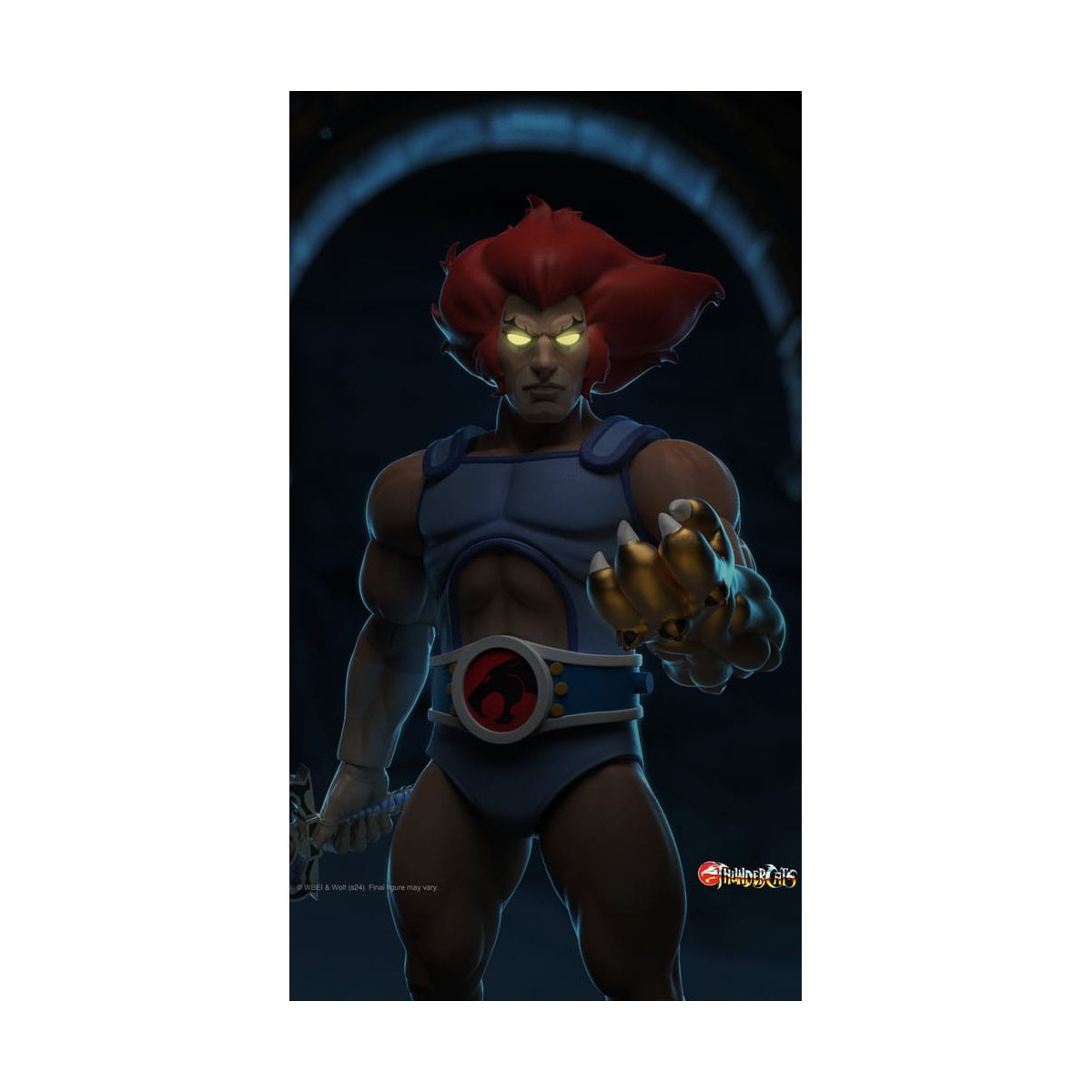 Super 7 - Thundercats - Ultimates Lion-O (Ojos LED)