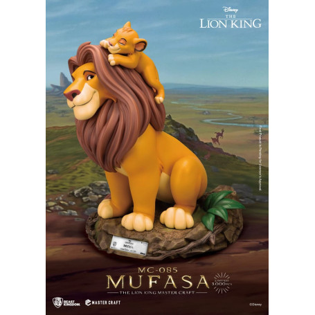 Disney - Beast Kingdom Master Craft Mufasa - El Rey León