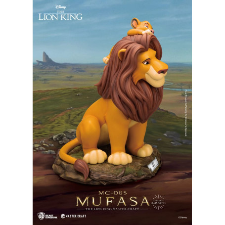 Disney - Beast Kingdom Master Craft Mufasa - El Rey León