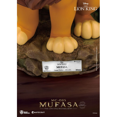 Disney - Beast Kingdom Master Craft Mufasa - El Rey León
