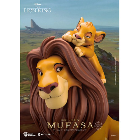 Disney - Beast Kingdom Master Craft Mufasa - El Rey León