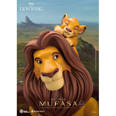 Disney - Beast Kingdom Master Craft Mufasa - El Rey León