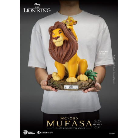 Disney - Beast Kingdom Master Craft Mufasa - El Rey León