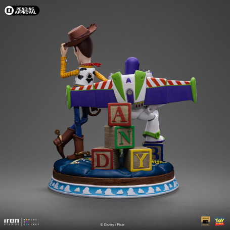 Iron Studios - Disney Pixar - Deluxe Art Scale Buzz & Woody 1/10 - Toy Story