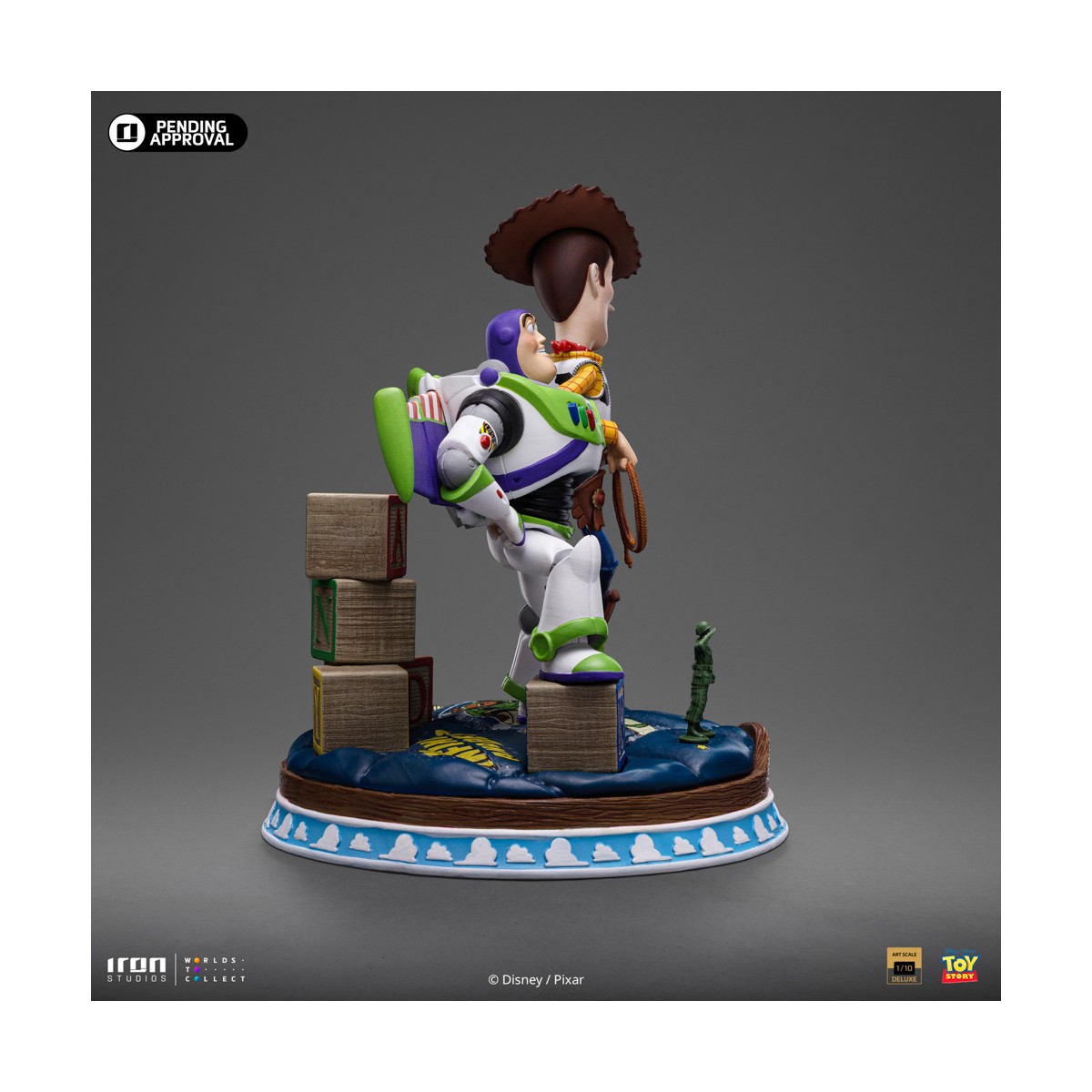 Iron Studios - Disney Pixar - Deluxe Art Scale Buzz & Woody 1/10 - Toy Story