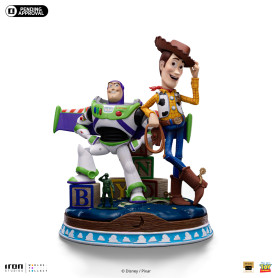 Iron Studios - Disney Pixar - Deluxe Art Scale Buzz & Woody 1/10 - Toy Story