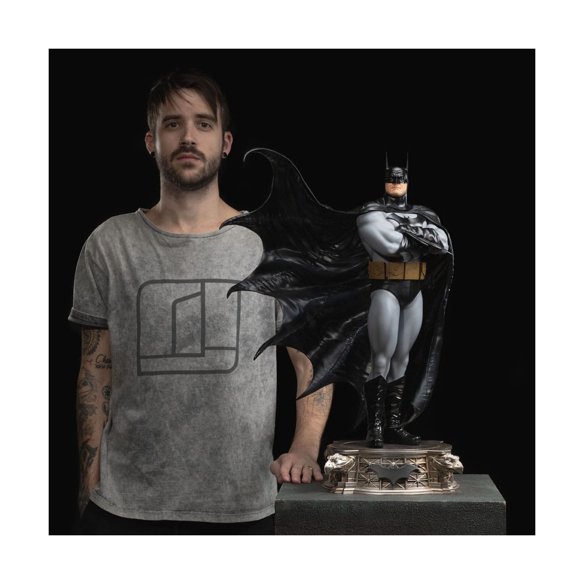 Iron Studios DC Comics - BATMAN DC TRINITY - Legacy Replica 1/4