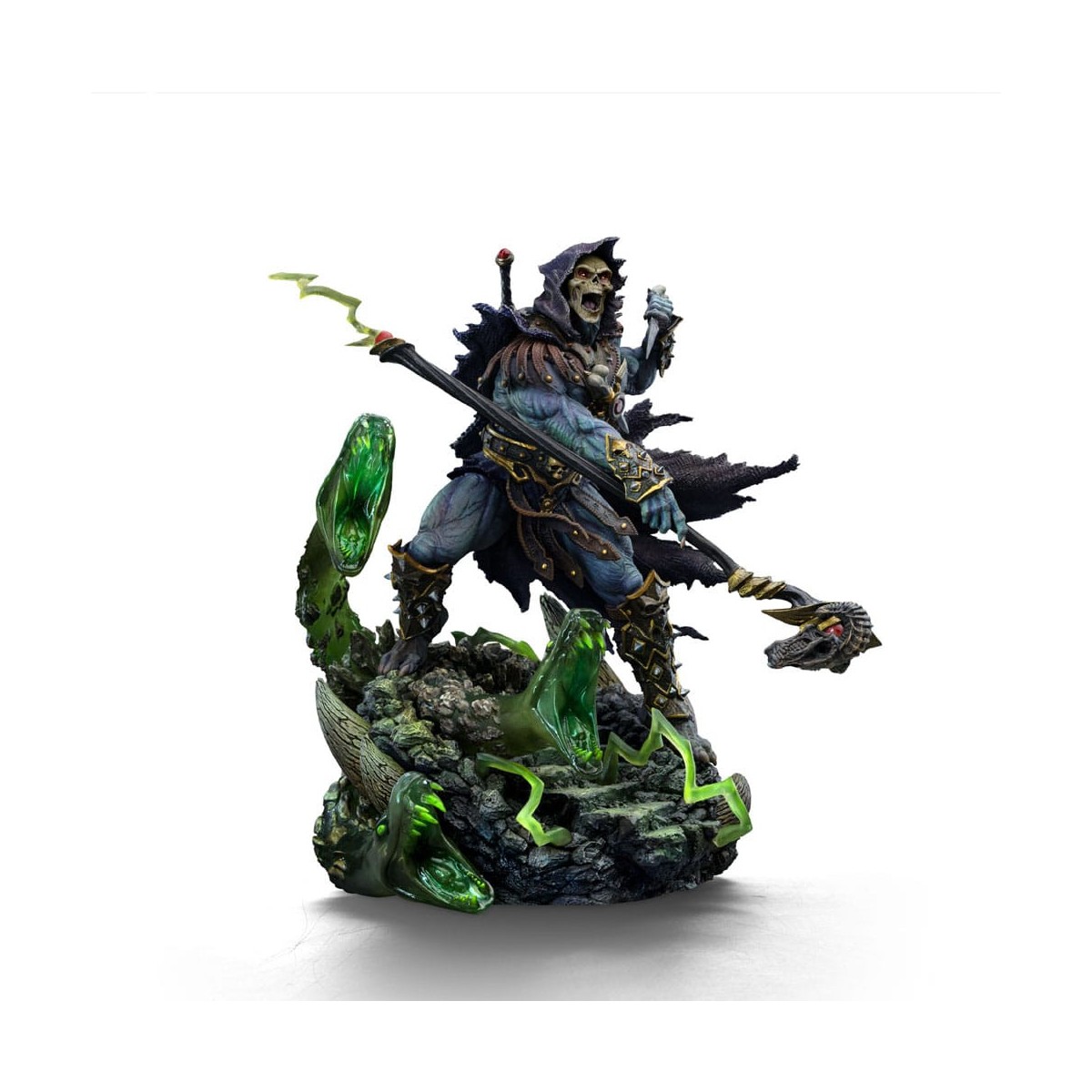 Iron Studios - SKELETOR UNLEASHED Deluxe Art Scale 1/10 - Masters del Universo - Masters del Universo