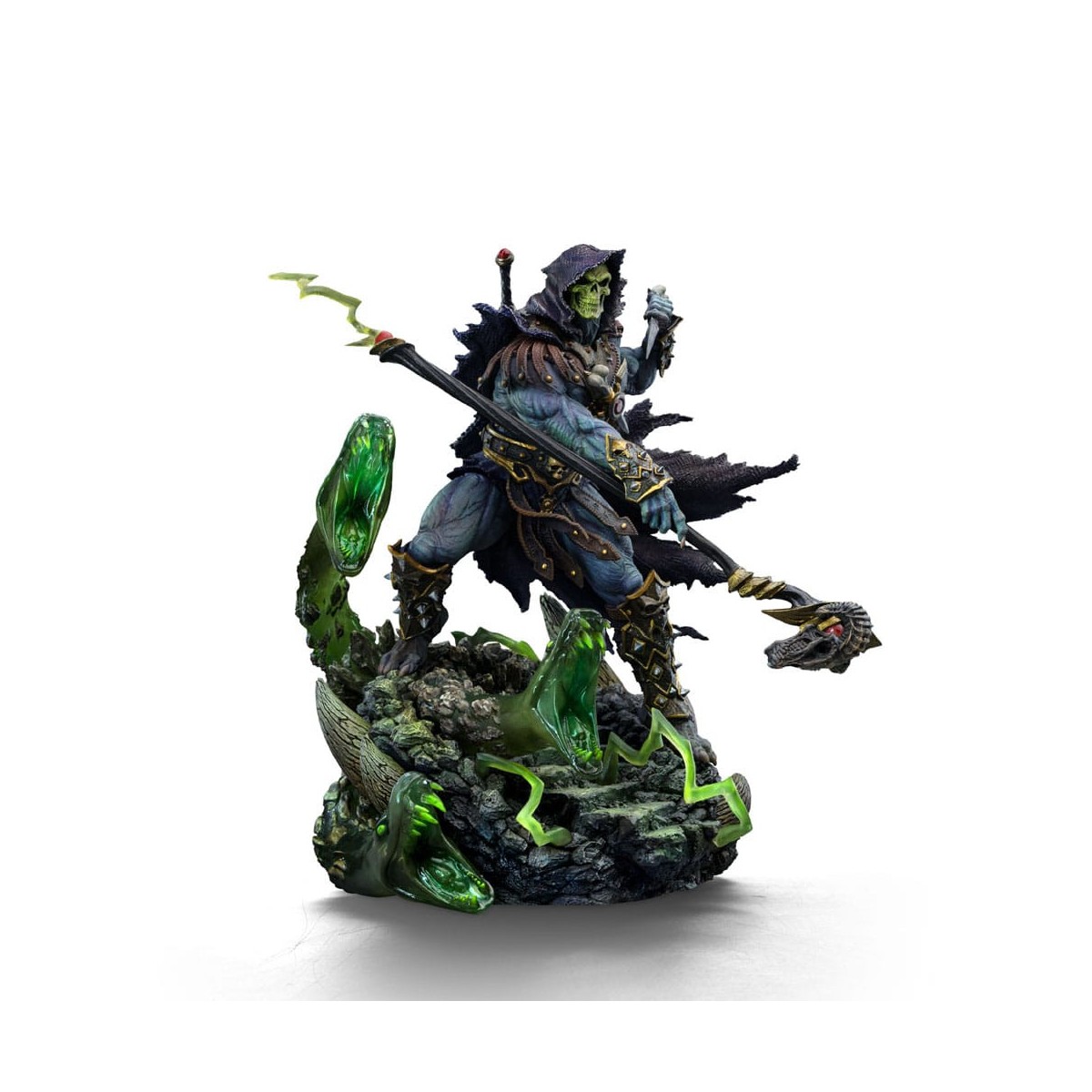 Iron Studios - SKELETOR UNLEASHED Deluxe Art Scale 1/10 - Masters del Universo - Masters del Universo