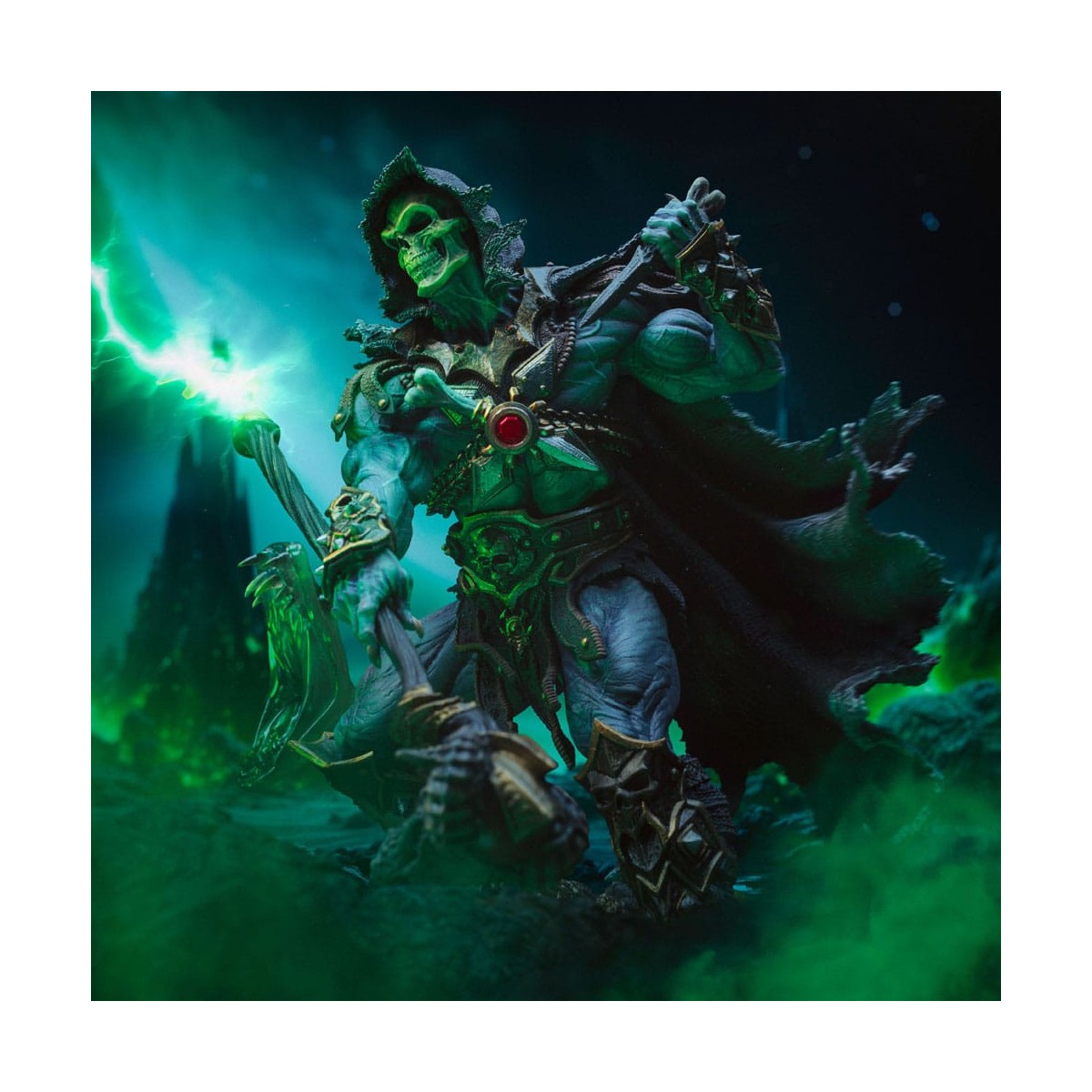 Iron Studios - SKELETOR UNLEASHED Deluxe Art Scale 1/10 - Masters del Universo - Masters del Universo