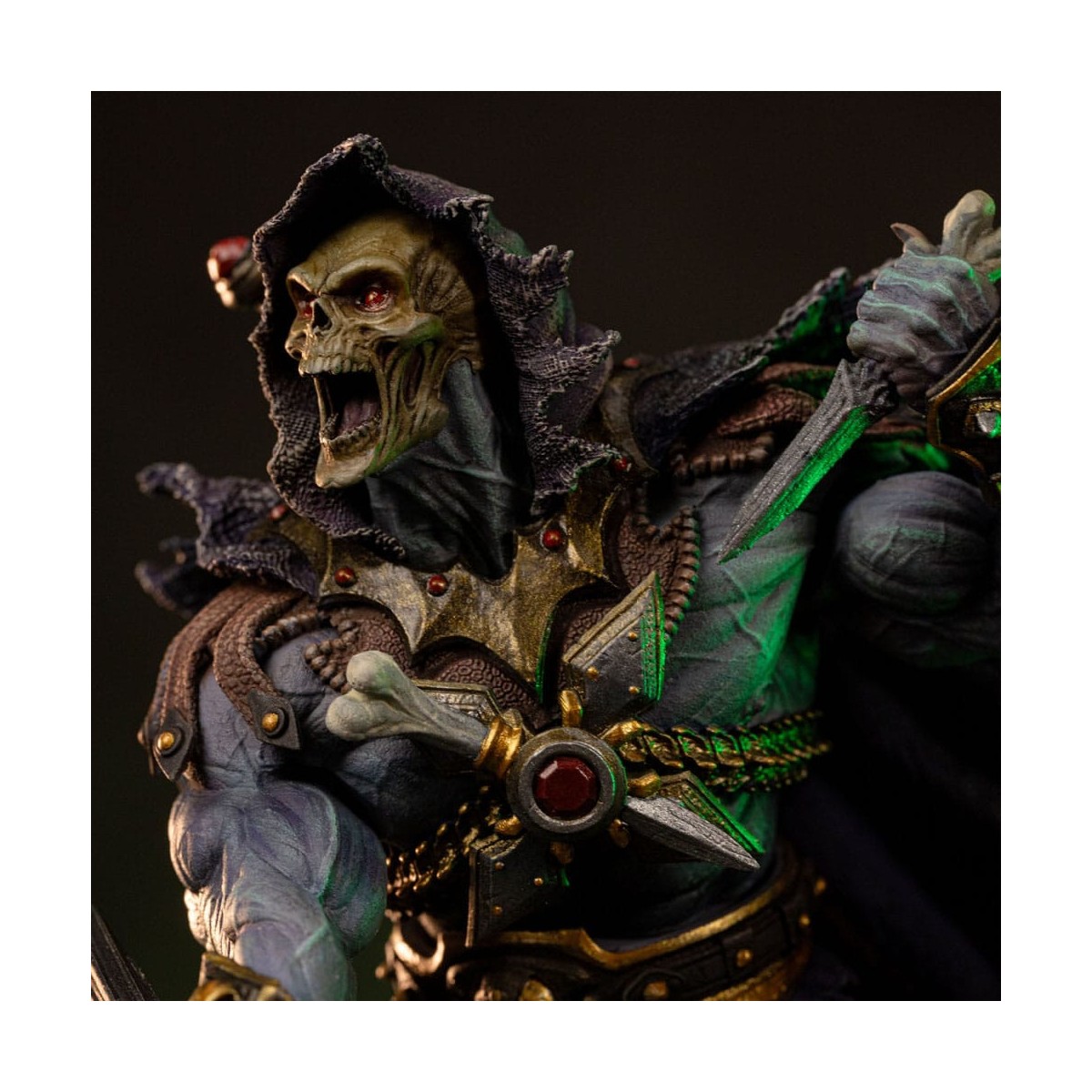 Iron Studios - SKELETOR UNLEASHED Deluxe Art Scale 1/10 - Masters del Universo - Masters del Universo