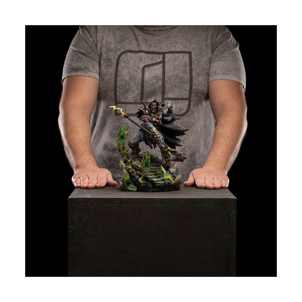 Iron Studios - SKELETOR UNLEASHED Deluxe Art Scale 1/10 - Masters del Universo - Masters del Universo