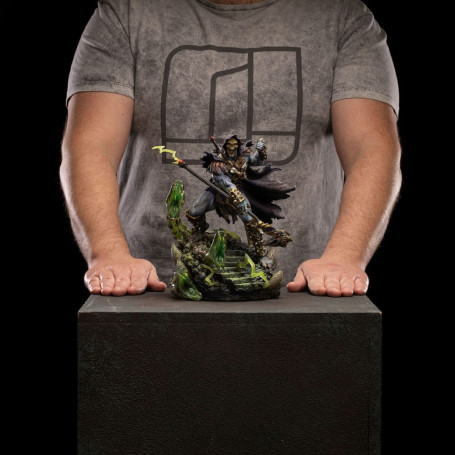Iron Studios - SKELETOR UNLEASHED Deluxe Art Scale 1/10 - Masters del Universo - Masters del Universo