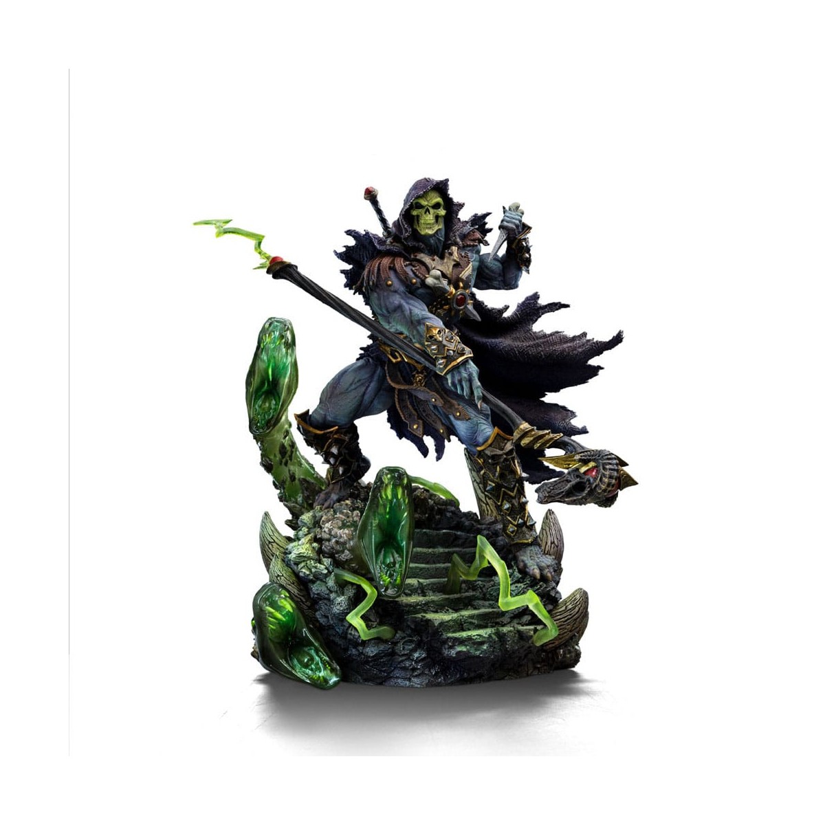 Iron Studios - SKELETOR UNLEASHED Deluxe Art Scale 1/10 - Masters del Universo - Masters del Universo