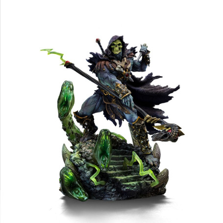 Iron Studios - SKELETOR UNLEASHED Deluxe Art Scale 1/10 - Masters del Universo - Masters del Universo