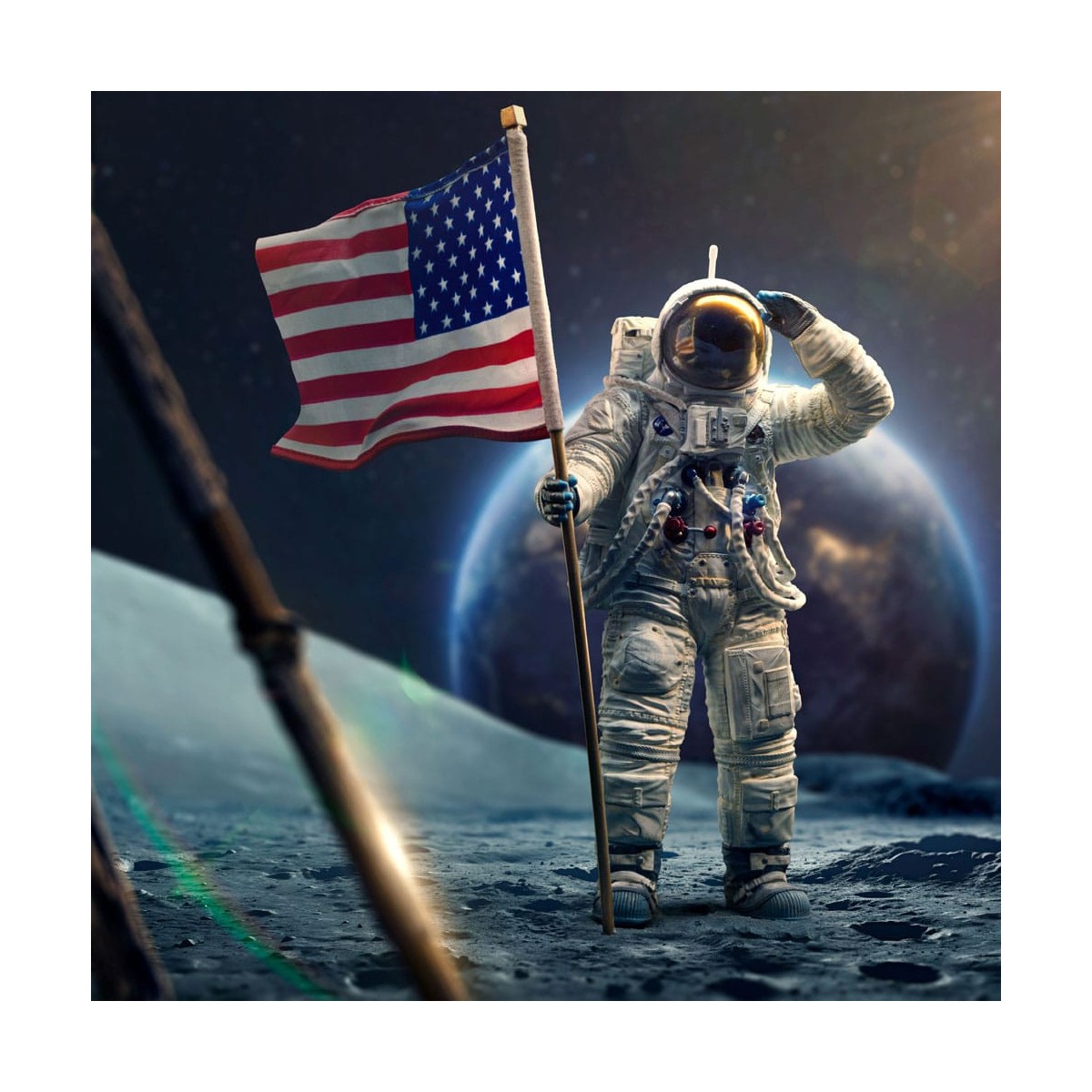 Iron Studios - NASA Apollo 11 Astronauta 1/10 BDS Art Scale