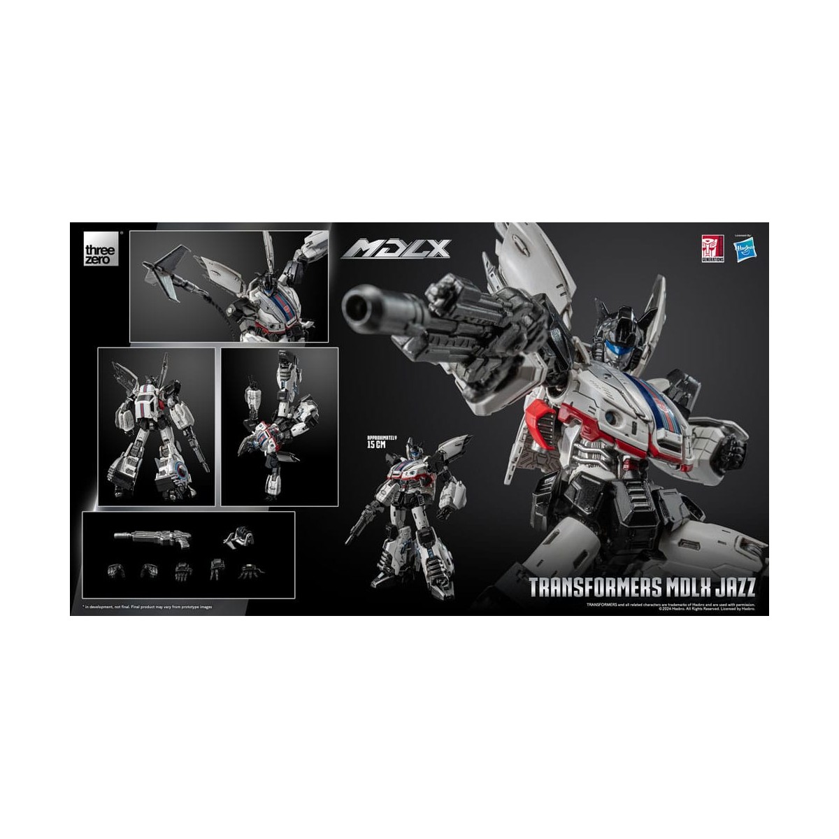 Tres Cero - Transformers MDLX JAZZ