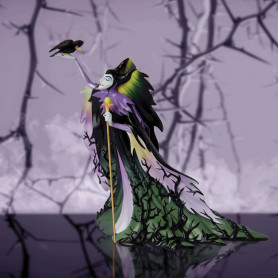 Enesco - Botanical Couture - Malefique - Disney Showcase