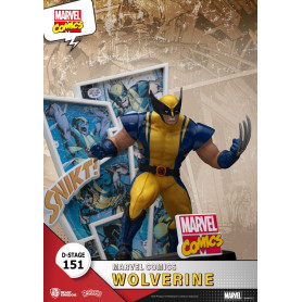 Beast Kingdom Marvel Comics Diorama PVC - Wolverine D-Stage