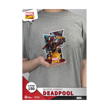 Beast Kingdom Marvel Comics Diorama PVC - Deadpool D-Stage