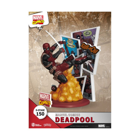 Beast Kingdom Marvel Comics Diorama PVC - Deadpool D-Stage