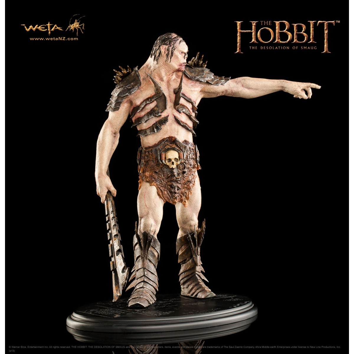 Weta Le Hobbit statue 1/6 Bolg