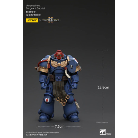 JoyToy - Marines Espaciales II - Ultramarines Sargento Gadriel 1/18 - Warhammer 40000