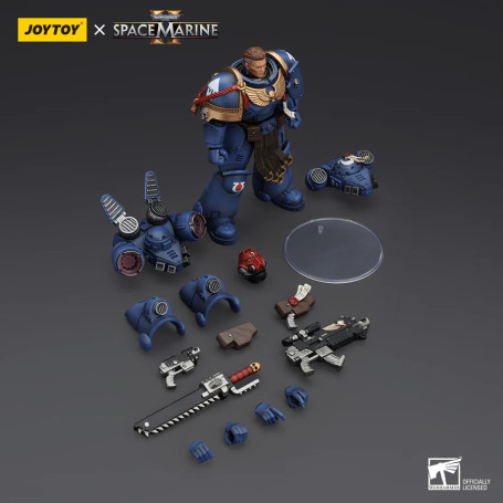 JoyToy - Marines Espaciales II - Ultramarines Sargento Gadriel 1/18 - Warhammer 40000