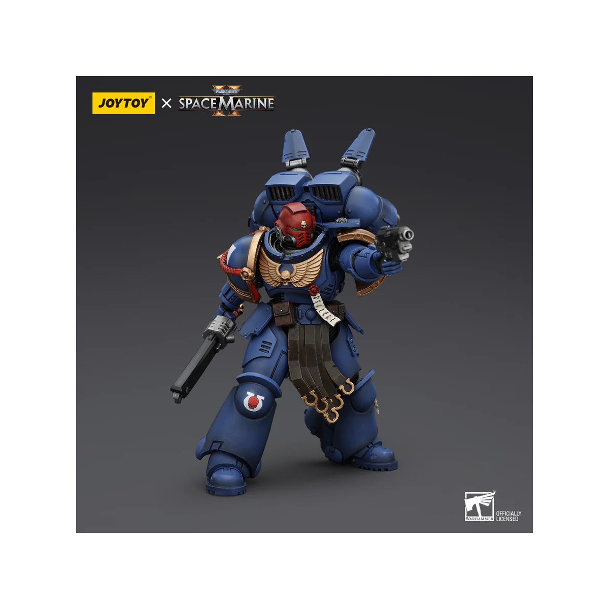 JoyToy - Marines Espaciales II - Ultramarines Sargento Gadriel 1/18 - Warhammer 40000