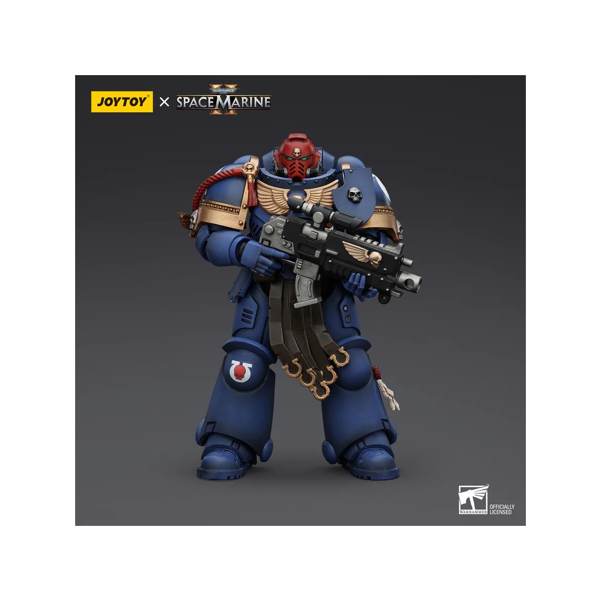 JoyToy - Marines Espaciales II - Ultramarines Sargento Gadriel 1/18 - Warhammer 40000