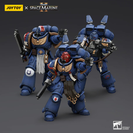 JoyToy - Marines Espaciales II - Ultramarines Sargento Gadriel 1/18 - Warhammer 40000