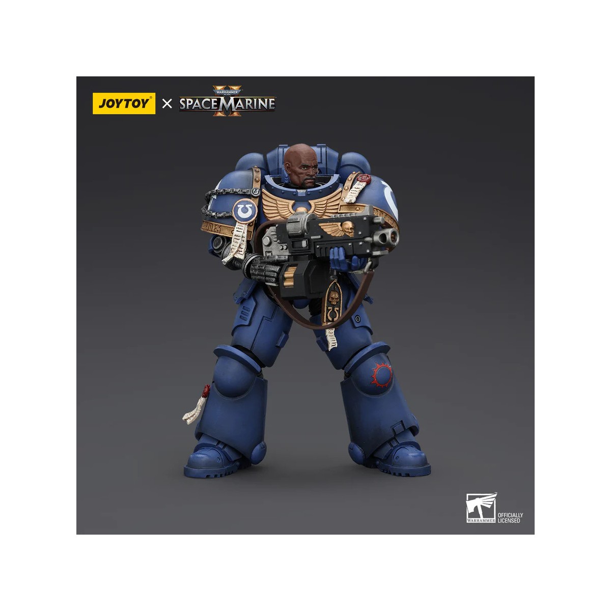 JoyToy - Marines Espaciales II - Ultramarines Hermano Chairon 1/18 - Warhammer 40000