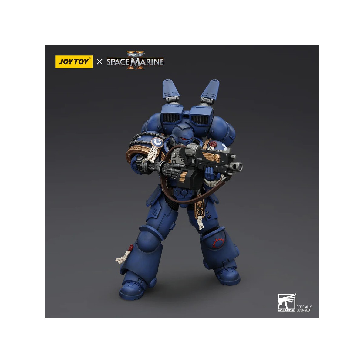JoyToy - Marines Espaciales II - Ultramarines Hermano Chairon 1/18 - Warhammer 40000