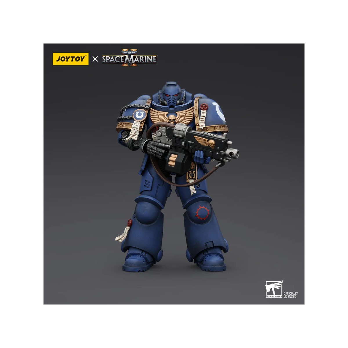 JoyToy - Marines Espaciales II - Ultramarines Hermano Chairon 1/18 - Warhammer 40000