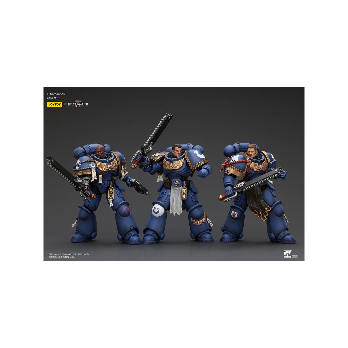 JoyToy - Marines Espaciales II - Ultramarines Hermano Chairon 1/18 - Warhammer 40000