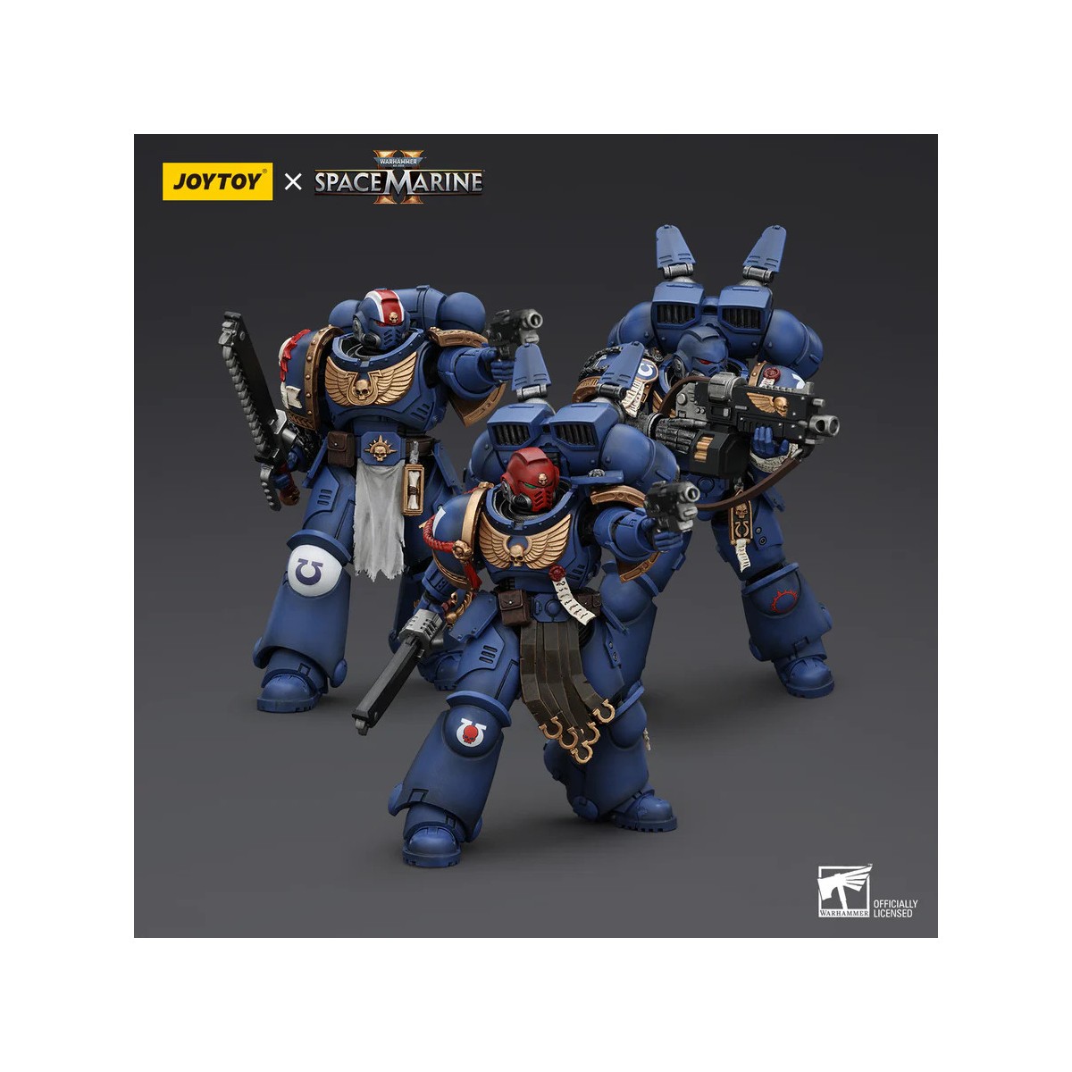 JoyToy - Marines Espaciales II - Ultramarines Hermano Chairon 1/18 - Warhammer 40000