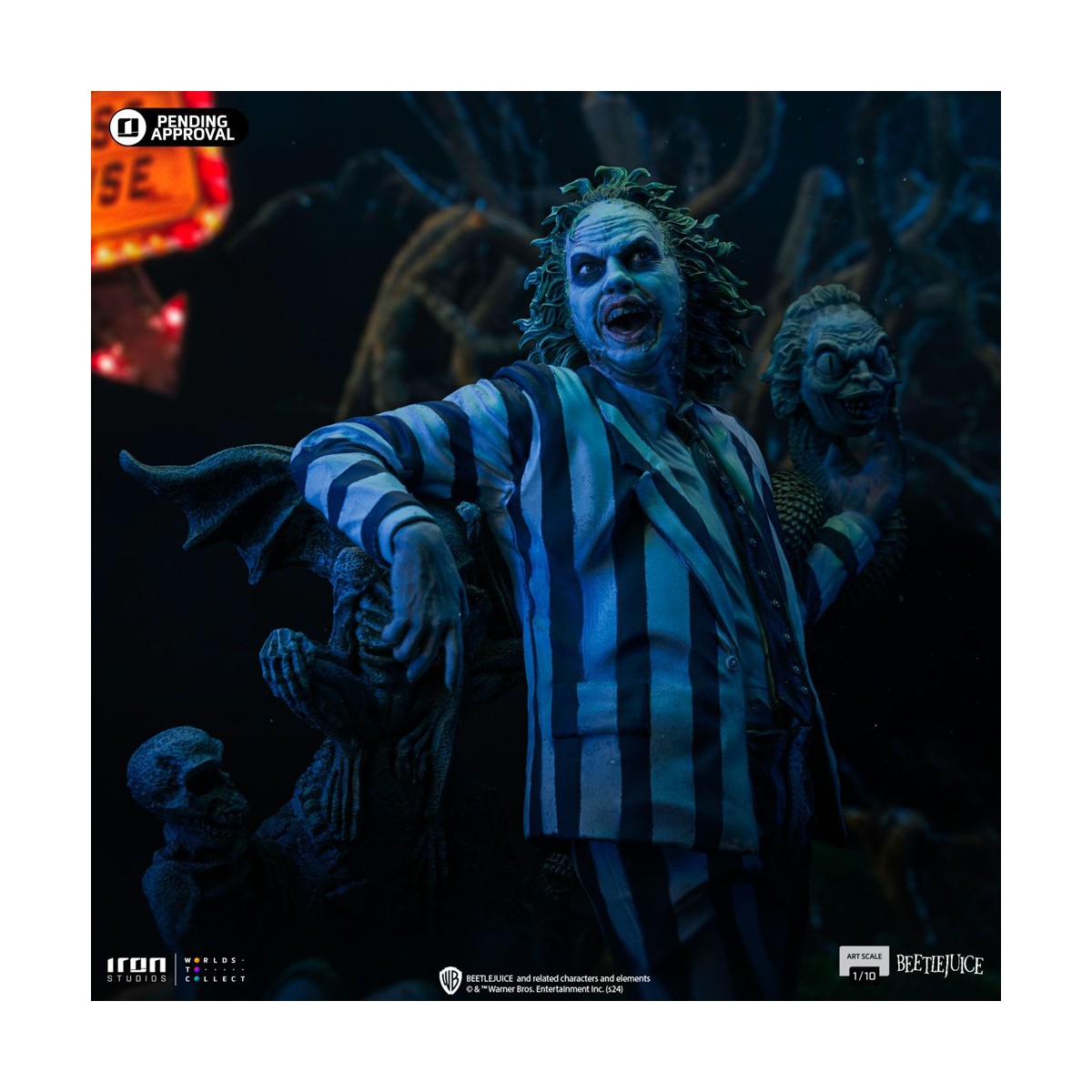 Iron Studios Beetlejuice Beetlejuice - Beetlejuice BDS Arts Escala 1/10