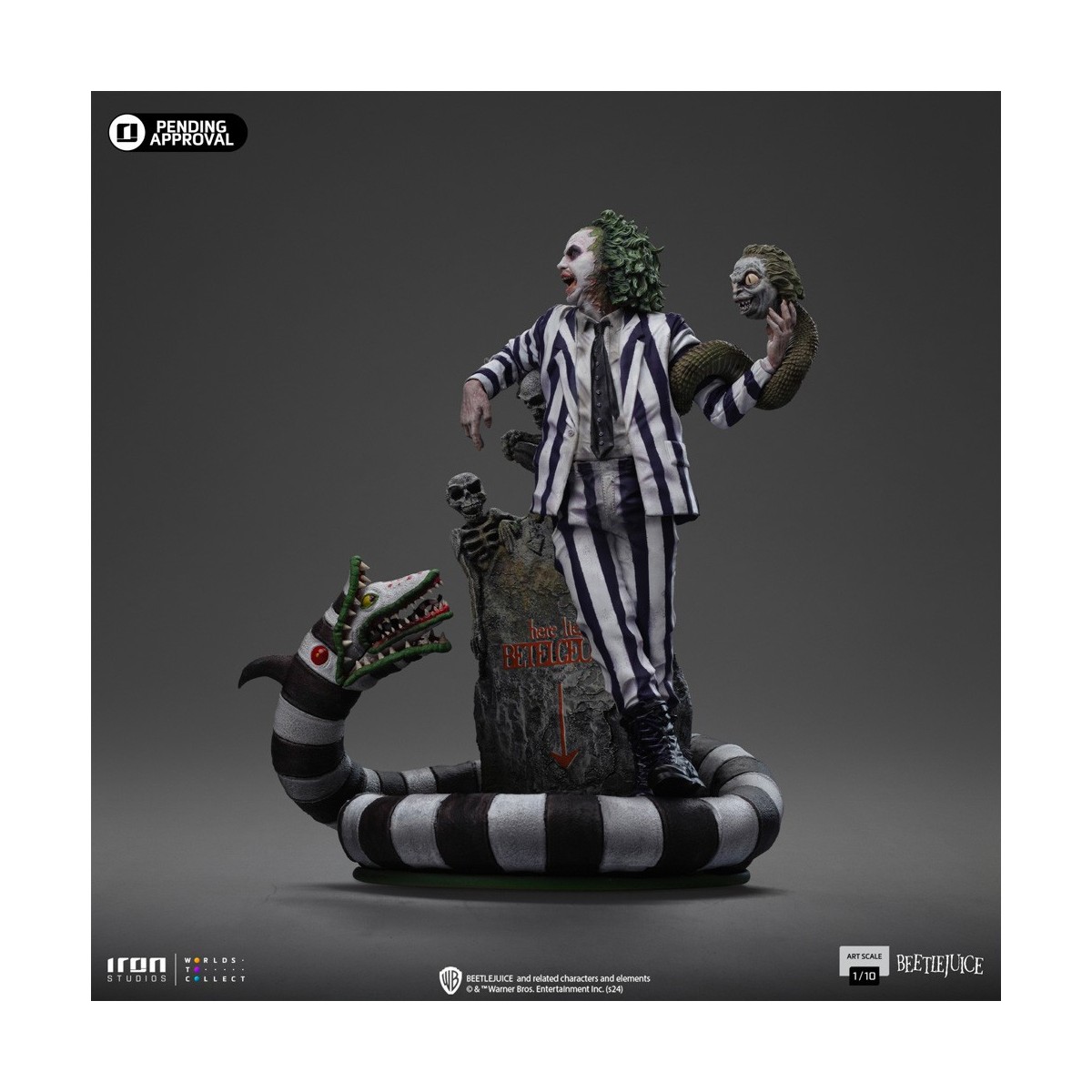 Iron Studios Beetlejuice Beetlejuice - Beetlejuice BDS Arts Escala 1/10