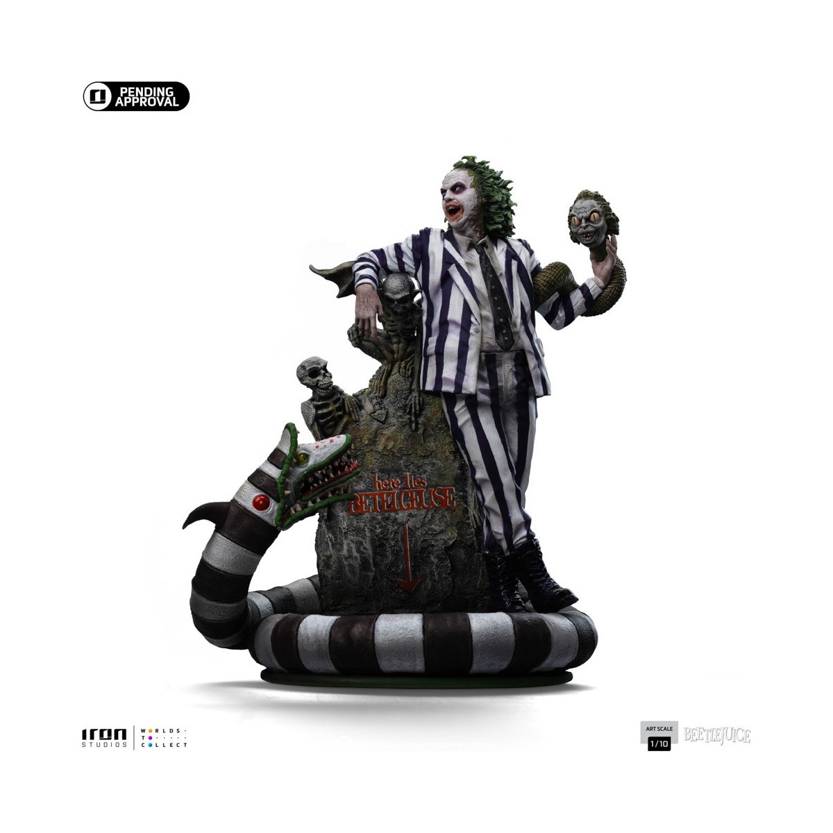 Iron Studios Beetlejuice Beetlejuice - Beetlejuice BDS Arts Escala 1/10