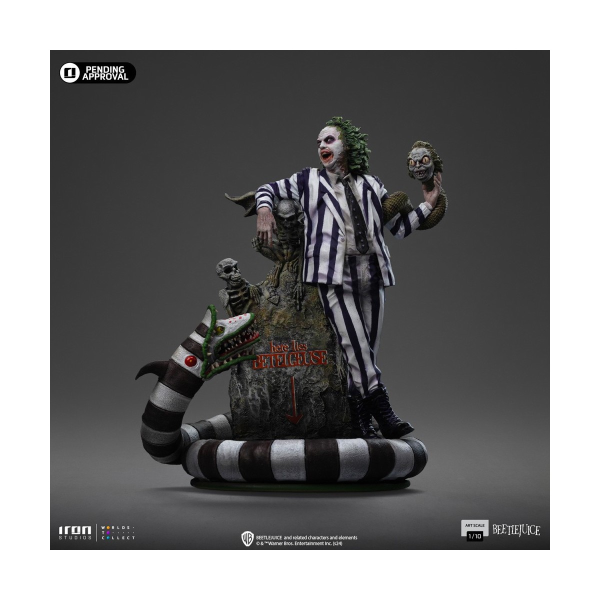 Iron Studios Beetlejuice Beetlejuice - Beetlejuice BDS Arts Escala 1/10