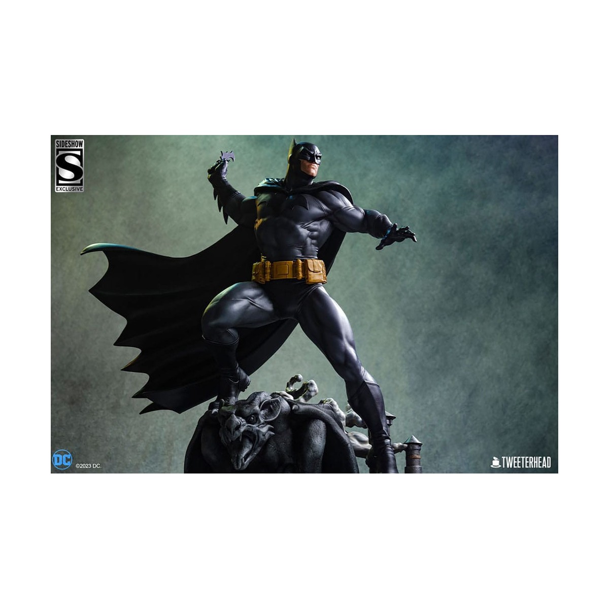 Tweeterhead Sideshow - DC Comics: Batman (Black and Gray Edition) 1/4 estatuilla